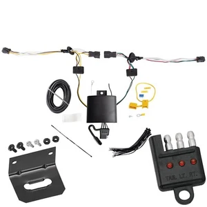 Trailer Wiring Kit and Bracket w/ Light Tester For 21-25 Kia Seltos All Styles - Picture 1 of 7