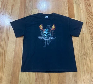 Vintage Fluch der Karibik Matrosen Grab Film Promo T-Shirt Größe XL - Bild 1 von 3