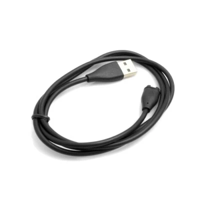 SYSTEM-S USB Kabel für Garmin Fenix 5 100cm in Schwarz