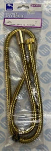 Tubo doccia oro tubo bagno tubi doccia 1,25 m 1/2"" acciaio inox X 1 - Foto 1 di 4