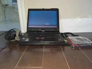 Lenovo ThinkPad X201 Tablet i5-560M 12" IPS TOUCH REBUILT ORIG BATT w/ UltraBase - Picture 1 of 9