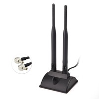 Netgear AC810S 4G LTE Cat11 Mobile Hotspot Dual Omni Signal Booster TS9 Antenna