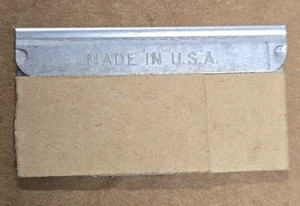 Single Edge Razor Blade Vtg GEM Steel Made in USA Safety Durable Utility Knife - Picture 1 of 3