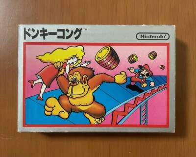Donkey Kong Nintendo Famicom NES Japan Import Free shipping FedEx DHL Tested - Image 1 of 4