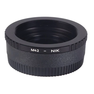 K&F Concept Adapter with Glass for M42 Mount Lens to Nikon F Camera as D3000 - Image 1 of 4