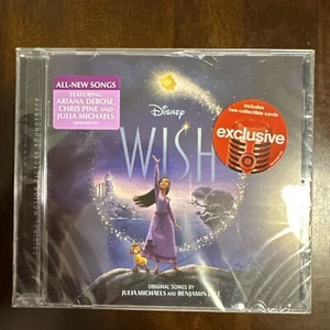 DISNEY: WISH (CD 2023) SEALED *12 TRACKS* *DAMAGED CASE - Picture 1 of 2