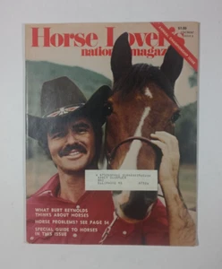 HORSE LOVERS Magazine Western Riding Cowboy Rodeo BURT REYNOLDS February 1975 - Bild 1 von 2