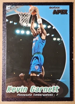 1999-00 SkyBox Apex Kevin Garnett Minnesota Timberwolves #36 HOF Basketball Card - Image 1 of 2