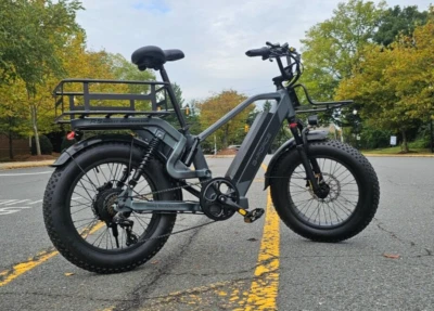 electric bike G-force RS Full Suspension fat tire certified to UL 2849 - Image 1 of 4