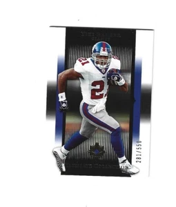 2005 Ultimate Collection #64 Tiki Barber/550 NEW YORK GIGANTI - Foto 1 di 1