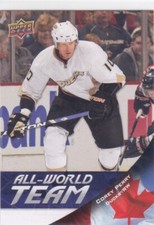 11/12 UD...COREY PERRY...ALL WORLD TEAM....CARD # AW-5...DUCKS