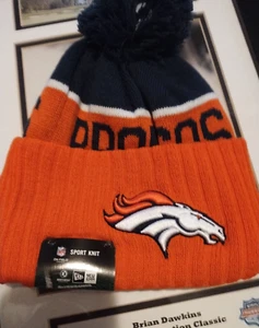 Denver Broncos NFL Sideline Sport Knit Hat - New Era - OSFM - Wool Lining. - Picture 1 of 4