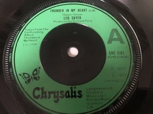 Leo Sayer - Thunder In My Heart 7" Vinyl Single Record - Picture 1 of 6
