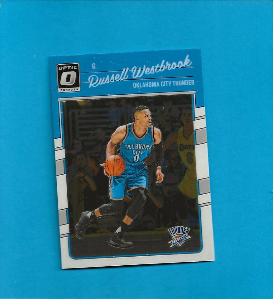 2016-17 Panini Donruss Optic Russell Westbrook #145 Oklahoma City Thunder - Image 1 of 1