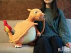 Pokemon BigMore Charizard Plush Doll Stuffed toy & keychain Sanei Boeki 49cm