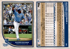 Alcides Escobar 2018 Topps Big League Baseball Card 246 Kansas City Royals