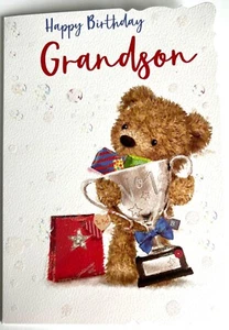 Birthday Card Grandson (#OTB-17625) - Picture 1 of 3