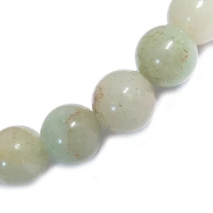 Cuentas de jade redondas aprox. 6,3 mm piedra semipreciosa aprox. 60 piezas espaciador diseño nenad E058 - Imagen 1 de 12