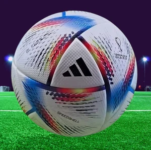 Adidas AL RIHLA FIFA World Cup Qatar 2022 Soccer Ball Size 5 - Picture 1 of 6