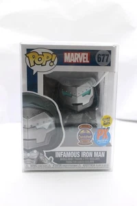 Funko Pop! Marvel - #677 Infamous Iron Man (Glows in the Dark) - Picture 1 of 10
