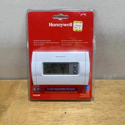 Honeywell RTH230B 5-2 Day Programmable Thermostat Heating Air Conditioning NEW - Image 1 of 4