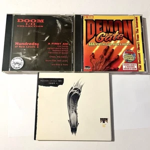 DOOM 1 & 2 + Gate + Master Levels *COMPLETE* PC CD ROM Computer Game - Picture 1 of 2