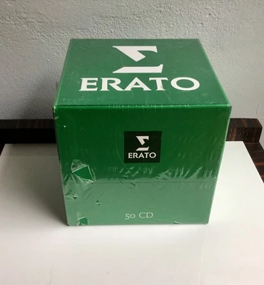 Erato 50cd  set NEW Andre trumpet Laskine harp Contemporary & French composers + - Image 1 of 4