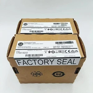 New Factory Sealed AB 1769-IQ32 /A CompactLogix 24V DC Input Module 1769IQ32 - Picture 1 of 5