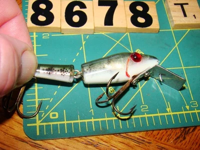 V8678 T L&S LEMASTER AND SHRINER MIRROLURE JOINTED MINNOW SINKING FISHING LURE - Image 1 of 4