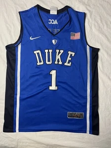 Nike Elite Duke Blue Devils Kyrie Irving Basketball Jersey Men’s Small Blue #1 - Picture 1 of 9