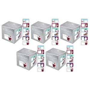 400 pcs Stickers Gift Sticky Labels Paper Self Adhesive For Xmas Present Tags - Picture 1 of 11