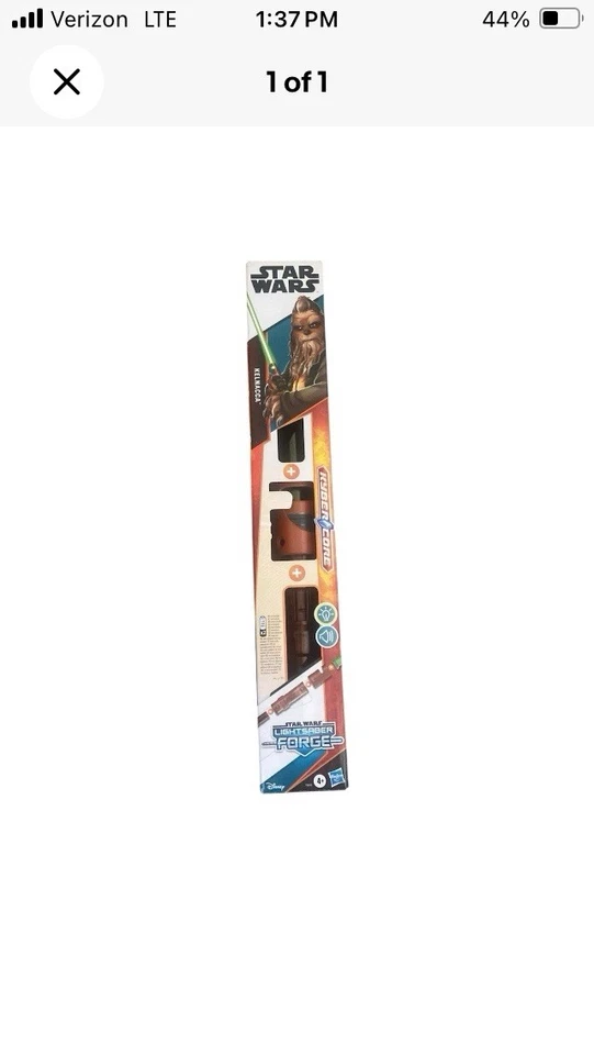 Star Wars Chewbacca Bladebuilders Lightsaber Toy Kyler Core NEW in BOX - Изображение 1 из 1
