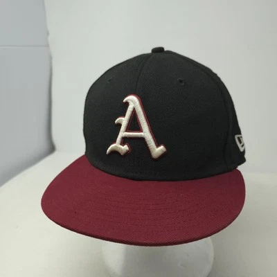 Arkansas Razorbacks New Era Fitted Hat Official 7 1/2 100% Wool - Image 1 of 4
