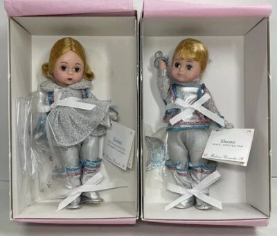 Madame Alexander 8” dolls Electra And Electro. 1999 Limited Edition. New - Imagem 1 de 4