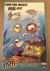 Póster M&M 2019 avellana Nueva York Comic Con #8/10 - Imagen 1 de 1