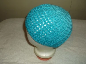 HANDMADE CROCHET  CHILDS BEANIE HAT UNISEX - Picture 1 of 1