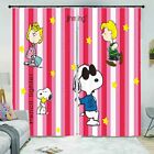Dogs Listening Music 3D Curtain Blockout Photo Printing Curtains Drape Fabric