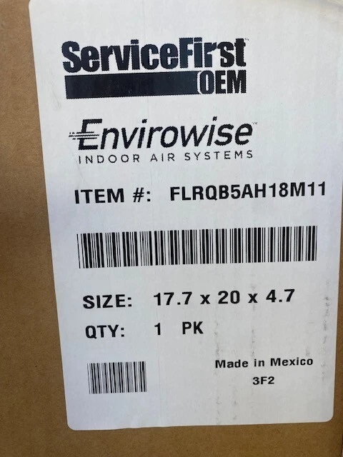 Trane FLRQB5AH18M11 - 17.75" x 20" x 4.7" Quikbox Filter Media 2-Pack, MERV 11 - Image 1 of 1