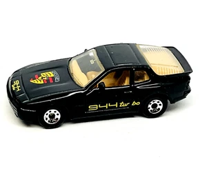 Matchbox International 59 Porsche 944 black, small "Porsche " tampo print, mint! - Picture 1 of 4