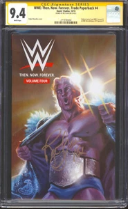 WWE Then. Now. Forever. #4🔥CGC 9.4 SS🔥Signed by Ric Flair - Picture 1 of 2