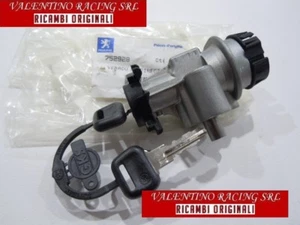 BLOCCASTERZO BLOCCHETTO CHIAVI QUADRO ORIGINALE PEUGEOT SPEEDFIGHT TREC. 50 CC - Imagen 1 de 1