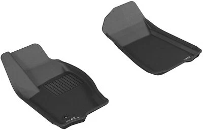 3D MAXpider напольное покрытие коврики передний ряд черный для JEEP COMMAND 2006 - 2010 - Изображение 1 из 4