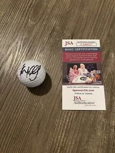 Luke Kuechly And Greg Olsen Signed Carolina Panthers Logo Golf Ball NFL JSA - Picture 1 of 3