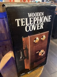 Vintage Wooden Telephone Cover - Sears, Roebuck And Co. Model # 11 2914 - New - Picture 1 of 12