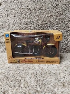 1934 INDIAN SPORT SCOUT BROWN 1/12 DIECAST MOTORCYCLE MODEL BY NEW RAY 42113 - Picture 1 of 15