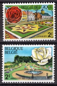 ZAYIX Belgium 724-725 MNH Nature Plants Roses Annecoie Garden 071823S116M - Picture 1 of 1