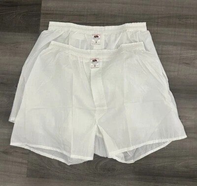 Lot Of 2 Golden Fruit of the Loom Boxers Boxer Shorts Perma Press Thin size 38 - Image 1 of 4