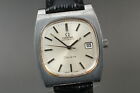[Exc+5] Vintage Omega Geneve 166.0190 Silver Dial Men Automatic Watch From JAPAN