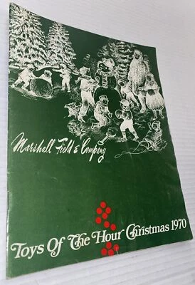 Vintage 1970 Marshall Field Toy Christmas Catalog LEGO Nylint Space Robots Cars - Image 1 of 4