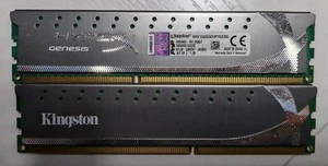 8GB KINGSTON KHX1600C9D3P1K2/8G HYPERX GENESIS 2X4GB DDR3 DESKTOP RAM MEMORY - Afbeelding 1 van 1